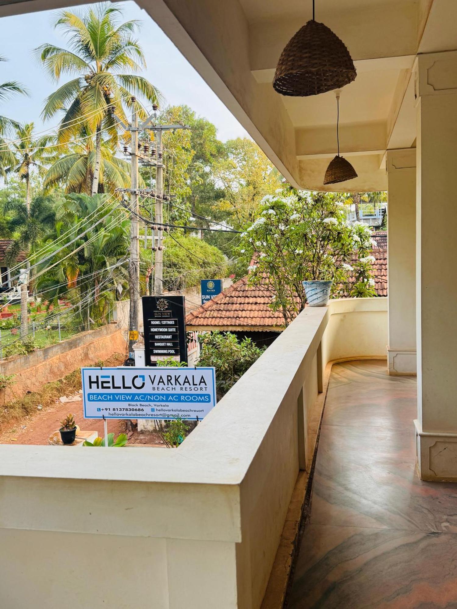 Beach View Balcony Resort By Hello Varkala Exterior photo