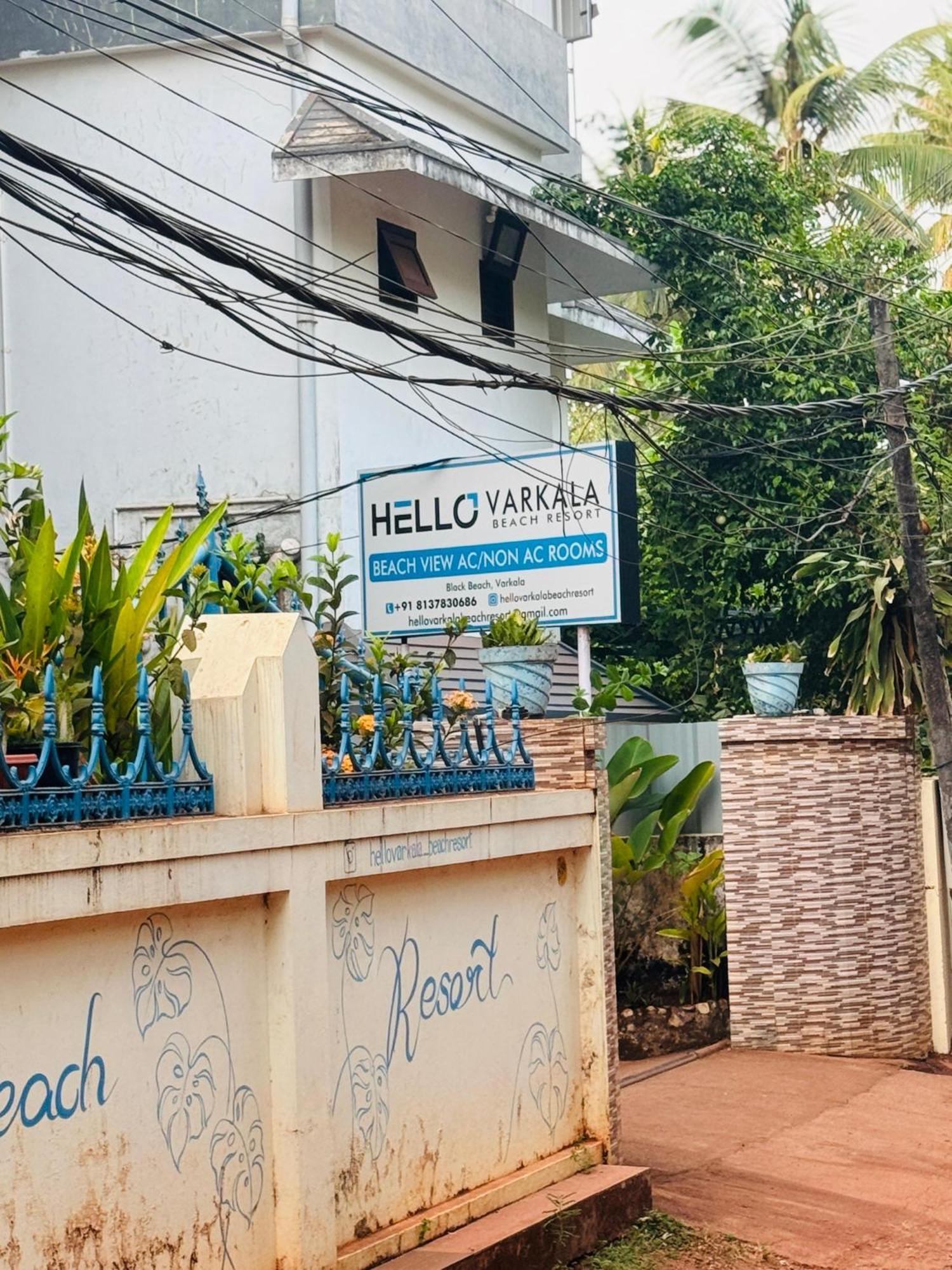 Beach View Balcony Resort By Hello Varkala Exterior photo